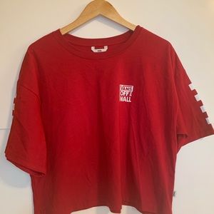 VANS over size crop top